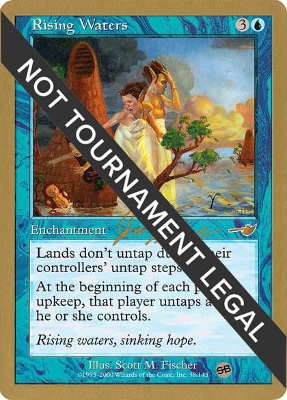 Rising Waters - 2000 Jon Finkel (NMS) (SB), World Championship Decks #163922