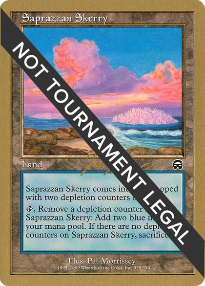 Saprazzan Skerry - 2000 Jon Finkel (MMQ), World Championship Decks #163923