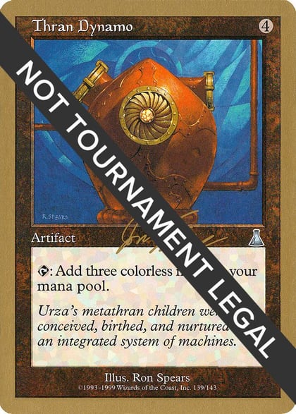 Thran Dynamo - 2000 Jon Finkel (UDS), World Championship Decks #163925