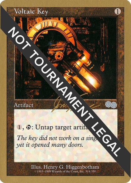 Voltaic Key - 2000 Jon Finkel (USG), World Championship Decks #163927