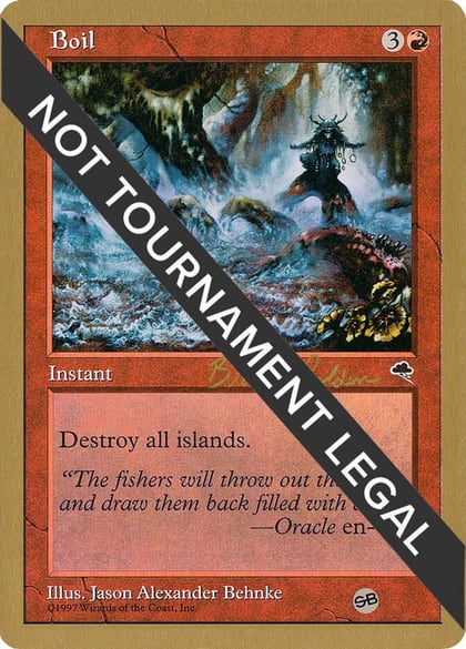 Boil - 1998 Brian Selden (TMP) (SB), World Championship Decks #163932