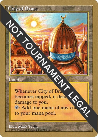 City of Brass - 1998 Brian Selden [CHR], World Championship Decks #163935