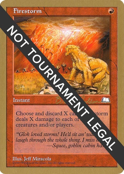 Firestorm - 1998 Brian Selden (WTH), World Championship Decks #163939