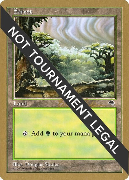 Forest (Cloudy) - 1998 Brian Selden (TMP), World Championship Decks #163940