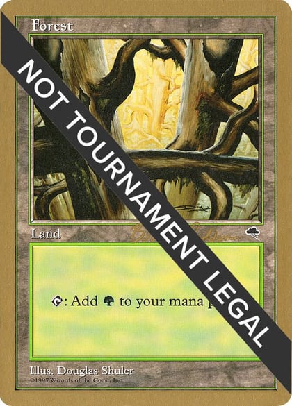 Forest (Ledge) - 1998 Brian Selden (TMP), World Championship Decks #163943