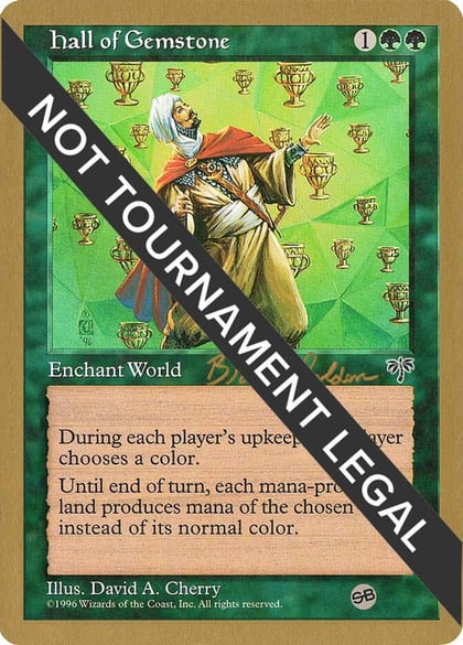 Hall of Gemstone - 1998 Brian Selden (MIR) (SB), World Championship Decks #163945