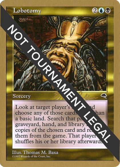 Lobotomy - 1998 Brian Selden (TMP), World Championship Decks #163947