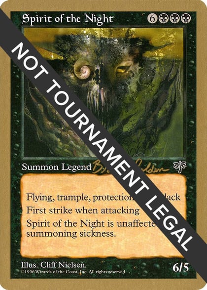 Spirit of the Night - 1998 Brian Selden (MIR), World Championship Decks #163958