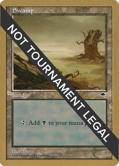 Swamp (Horizontal Log) - 1998 Brian Selden (TMP), World Championship Decks #163961