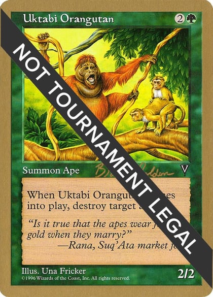Uktabi Orangutan - 1998 Brian Selden (VIS), World Championship Decks #163964