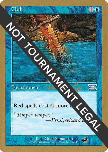Chill - 2000 Tom van de Logt (6ED) (SB), World Championship Decks #164245