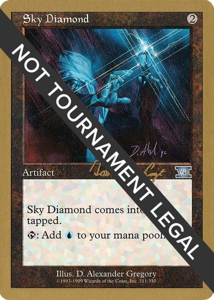 Sky Diamond - 2000 Tom van de Logt (6ED), World Championship Decks #164268