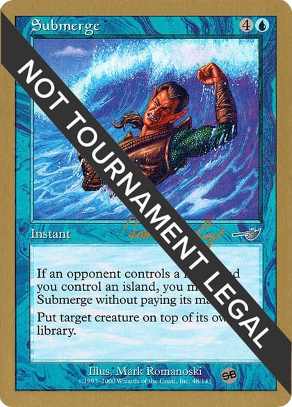 Submerge - 2000 Tom van de Logt (NMS) (SB), World Championship Decks #164269