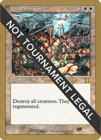 Wrath of God - 2000 Tom van de Logt (6ED) (SB), World Championship Decks #164270