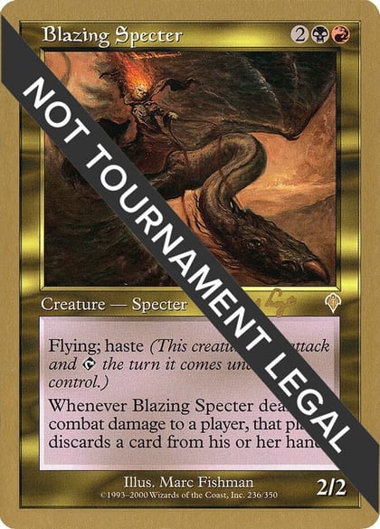 Blazing Specter - 2001 Tom van de Logt (INV), World Championship Decks #164312