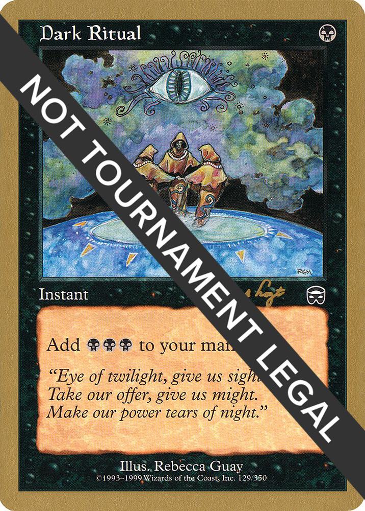 Dark Ritual - 2001 Tom van de Logt (MMQ), World Championship Decks #164317