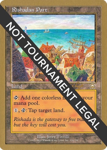 Rishadan Port - 2001 Tom van de Logt (MMQ), World Championship Decks #164329