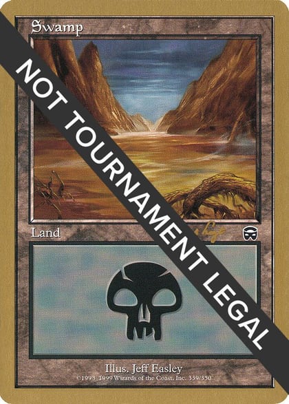Swamp (339) - 2001 Tom van de Logt (MMQ), World Championship Decks #164335