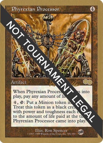 Phyrexian Processor - 1999 Kai Budde (USG) (SB), World Championship Decks #164424
