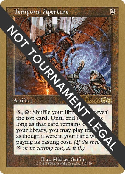 Temporal Aperture - 1999 Kai Budde (USG), World Championship Decks #164427