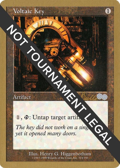 Voltaic Key - 1999 Kai Budde (USG), World Championship Decks #164429