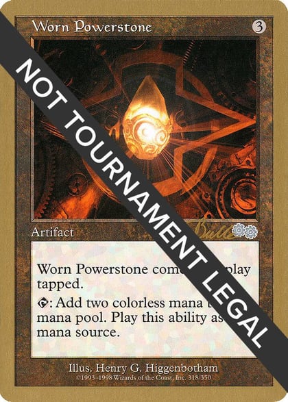 Worn Powerstone - 1999 Kai Budde (USG), World Championship Decks #164431