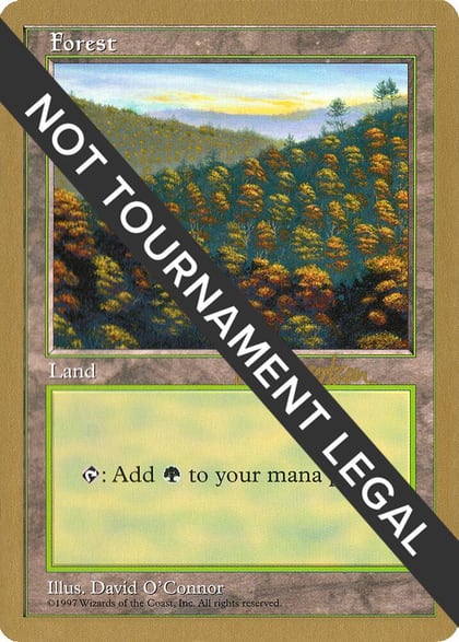 Forest (419) - 1997 Svend Geertsen (5ED), World Championship Decks #164439