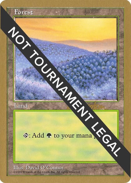 Forest (420) - 1997 Svend Geertsen (5ED), World Championship Decks #164442