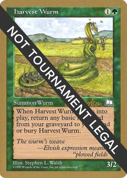 Harvest Wurm - 1997 Svend Geertsen (WTH), World Championship Decks #164446