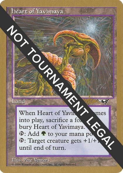 Heart of Yavimaya - 1997 Svend Geertsen (ALL), World Championship Decks #164447