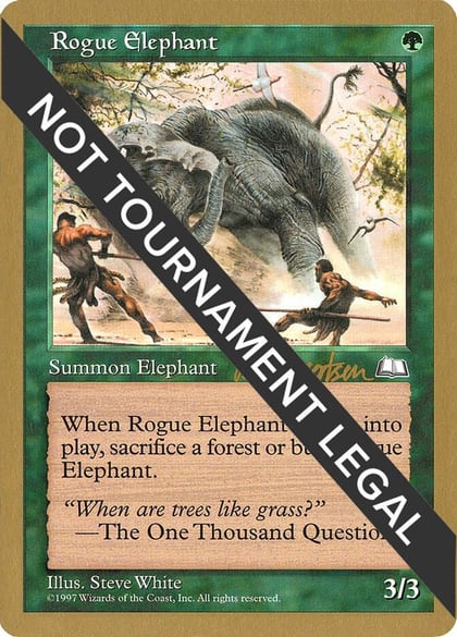Rogue Elephant - 1997 Svend Geertsen (WTH), World Championship Decks #164452