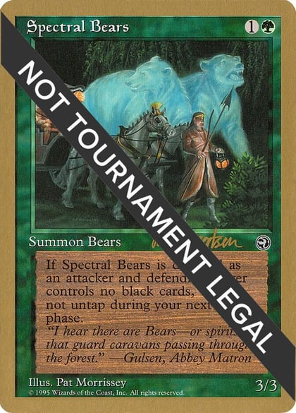 Spectral Bears - 1997 Svend Geertsen (HML), World Championship Decks #164453