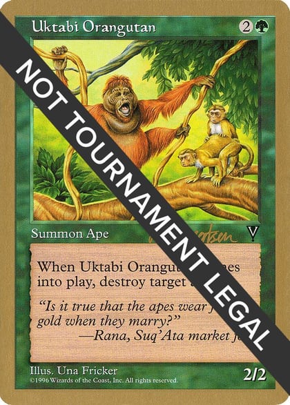 Uktabi Orangutan - 1997 Svend Geertsen (VIS), World Championship Decks #164455