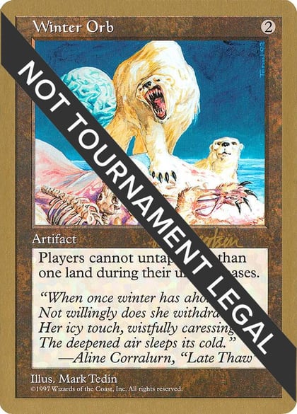 Winter Orb - 1997 Svend Geertsen (5ED), World Championship Decks #164459