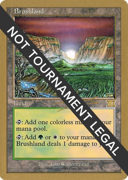 Brushland - 2000 Nicolas Labarre (6ED), World Championship Decks #164497