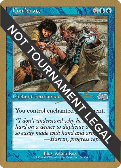 Confiscate - 2000 Nicolas Labarre (USG), World Championship Decks #164499