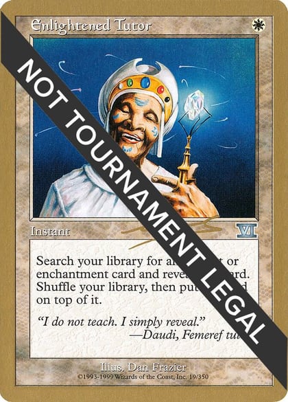 Enlightened Tutor - 2000 Nicolas Labarre (6ED), World Championship Decks #164502
