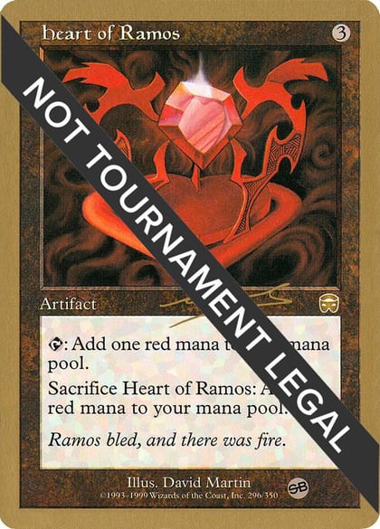 Heart of Ramos - 2000 Nicolas Labarre (MMQ) (SB), World Championship Decks #164505