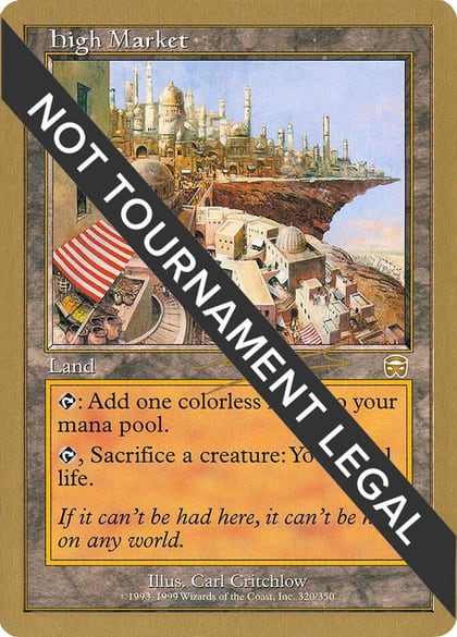 High Market - 2000 Nicolas Labarre (MMQ), World Championship Decks #164506