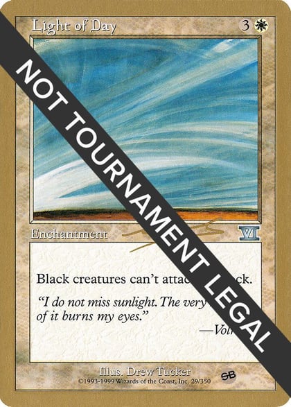 Light of Day - 2000 Nicolas Labarre (6ED) (SB), World Championship Decks #164507