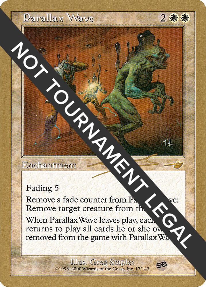 Parallax Wave - 2000 Nicolas Labarre (NMS) (SB), World Championship Decks #164512