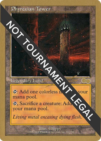 Phyrexian Tower - 2000 Nicolas Labarre (USG), World Championship Decks #164515