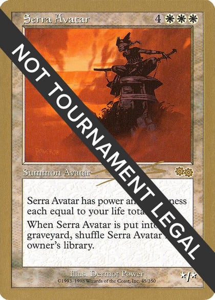 Serra Avatar - 2000 Nicolas Labarre (USG), World Championship Decks #164519
