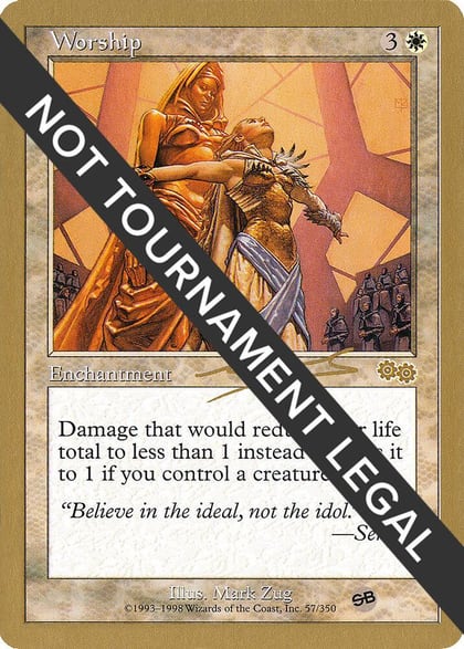 Worship - 2000 Nicolas Labarre (USG) (SB), World Championship Decks #164523