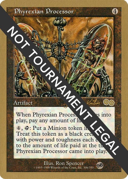 Phyrexian Processor - 2000 Janosch Kuhn (USG) (SB), World Championship Decks #164543