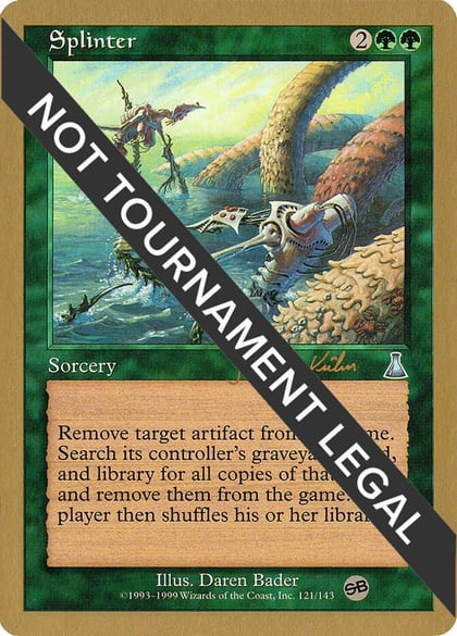 Splinter - 2000 Janosch Kuhn (UDS) (SB), World Championship Decks #164550