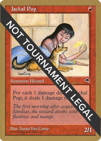 Jackal Pup - 1998 Ben Rubin (TMP), World Championship Decks #164566