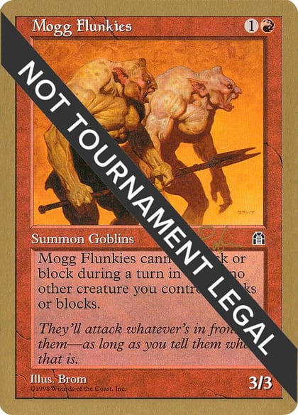 Mogg Flunkies - 1998 Ben Rubin (STH), World Championship Decks #164568
