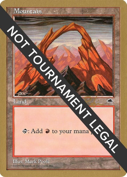 Mountain (Joined) - 1998 Ben Rubin (TMP), World Championship Decks #164570