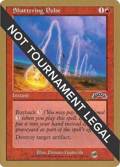 Shattering Pulse - 1998 Ben Rubin (EXO) (SB), World Championship Decks #164574